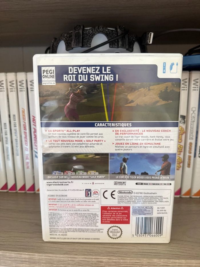 Tiger Woods pga tour 09 all play jeu Wii golf - photo numéro 3