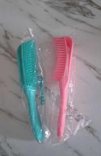 Lot de brosses démêlant pour les cheveux afro, boucles et unisexe