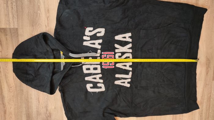 Vêtement Homme Sweatshirts Sweats Pull à capuche noir Cabela's taille L #Retrostreet - photo numéro 8