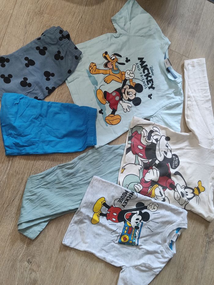 Lot de 3 pyjamas coton Mickey Disney Taille 3-4 ans - photo numéro 8