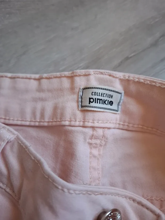 Pantalon rose poudre t 36 - photo numéro 2