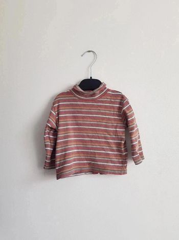 col roulé taille 12 mois