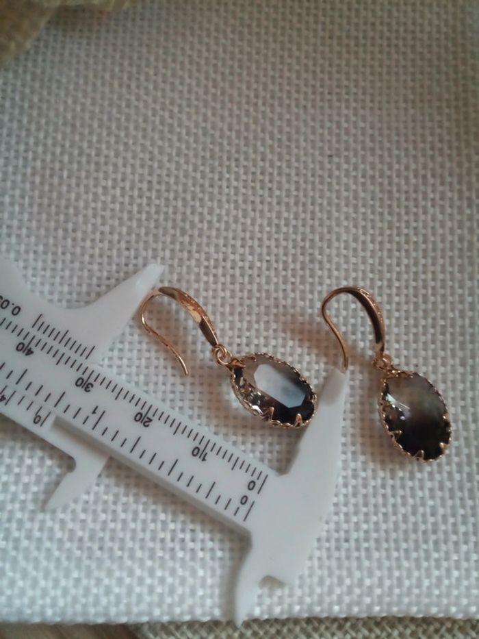 Boucles d'oreilles tye and dye - photo numéro 2