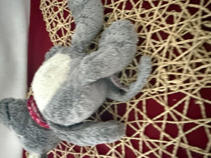 Peluche souris SIGIKID beige bandana - photo numéro 4