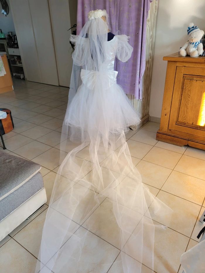 Robe de mariée vintage 1988 - photo numéro 9