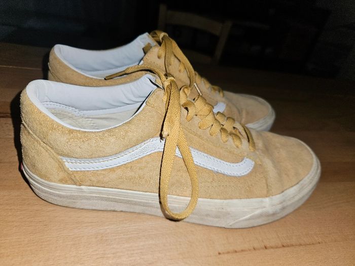 Vans jaune moutarde taille 39