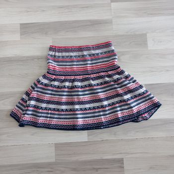 Jupe courte à rayures Tissaia taille 38