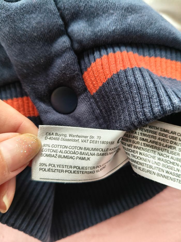 Gilet pressions garçon C&A bleu marine Wild 104 cm - photo numéro 7