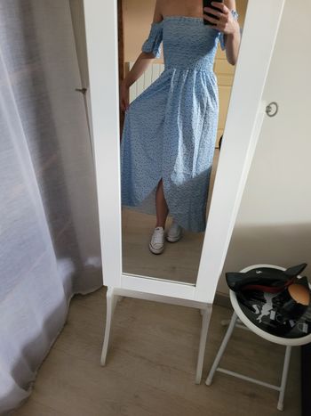 Magnifique robe longue épaules dénudées