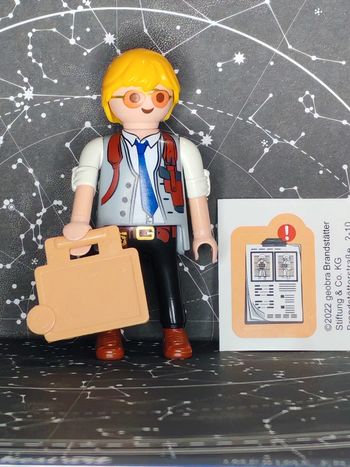 Playmobil figure série 22 policier détective