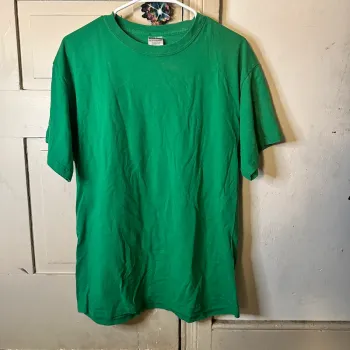 Blank Green Jerzees T-Shirt
