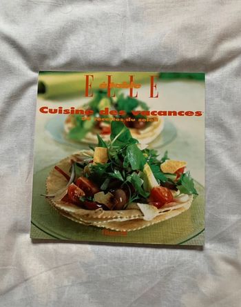 Livre de cuisine des vacances