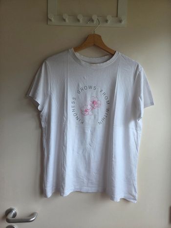 T-shirt blanc - Primark taille L.