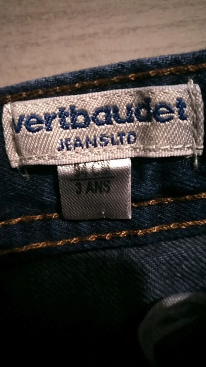 Jean slim verbaudet 3 ans - photo numéro 3