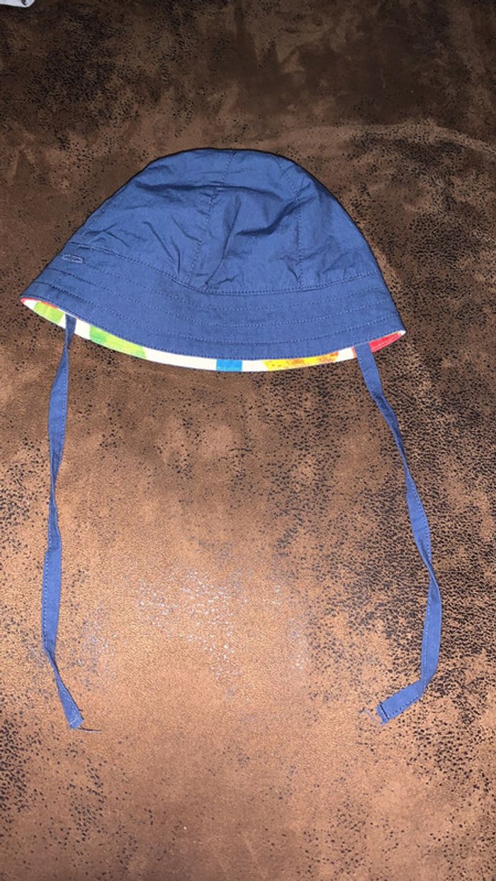 Chapeau Catimini bleu taille 0 - photo numéro 2