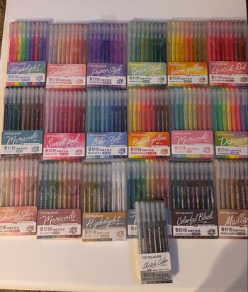 168 stylos gel Languo 