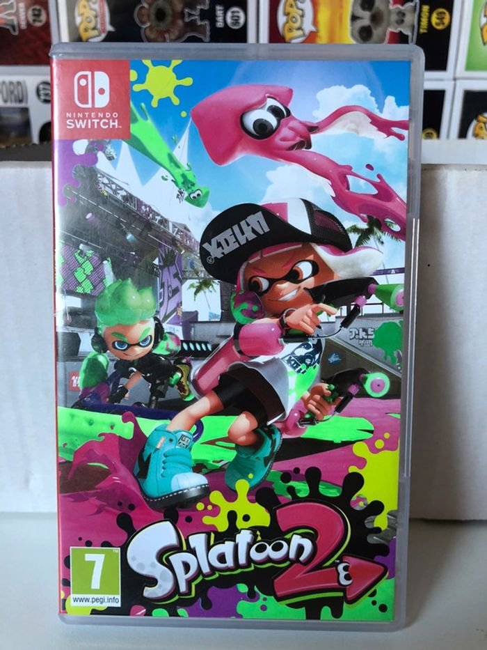 Jeu vidéo Splatoon 2 sur console Nintendo Switch