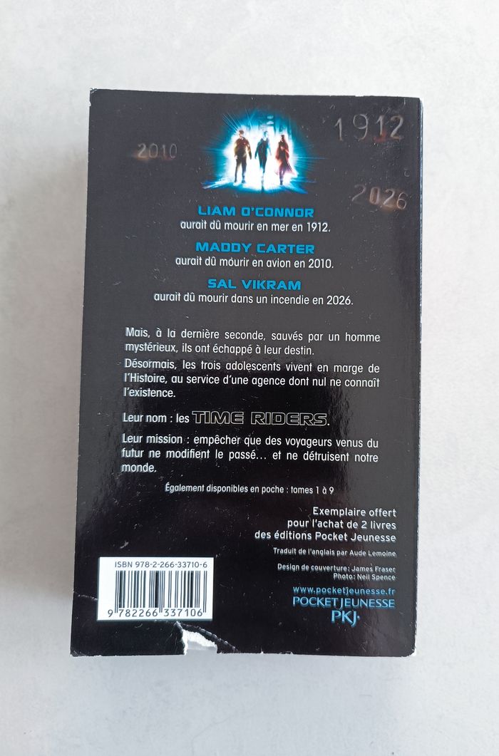 Livre : Time Riders - photo numéro 2