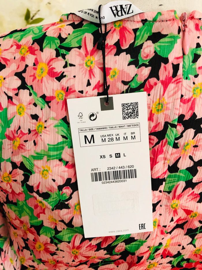 Robe chic Zara neuve taille M - photo numéro 8