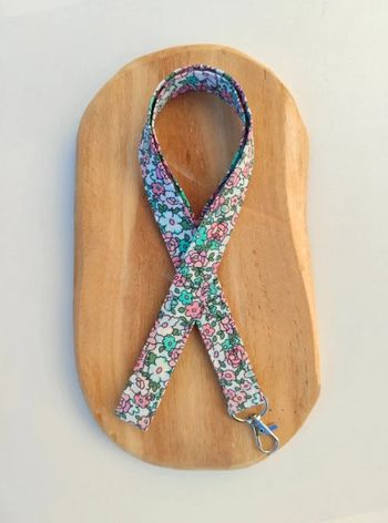 Dragonne liberty rose et vert