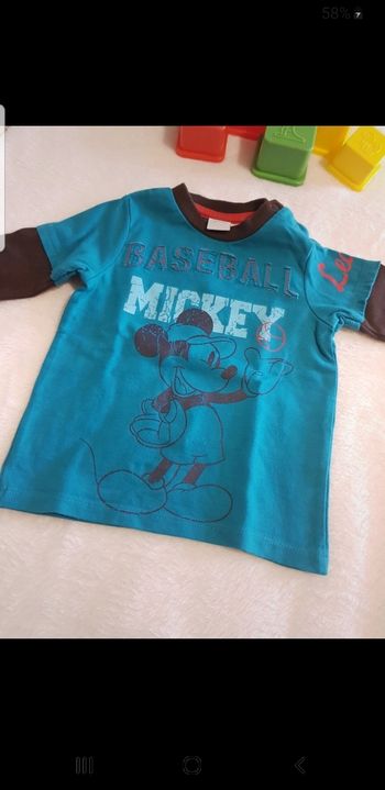 T.shirt bébé taille 6 mois