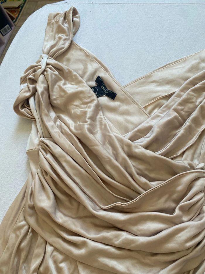 Robe en satin mango 38 - photo numéro 4