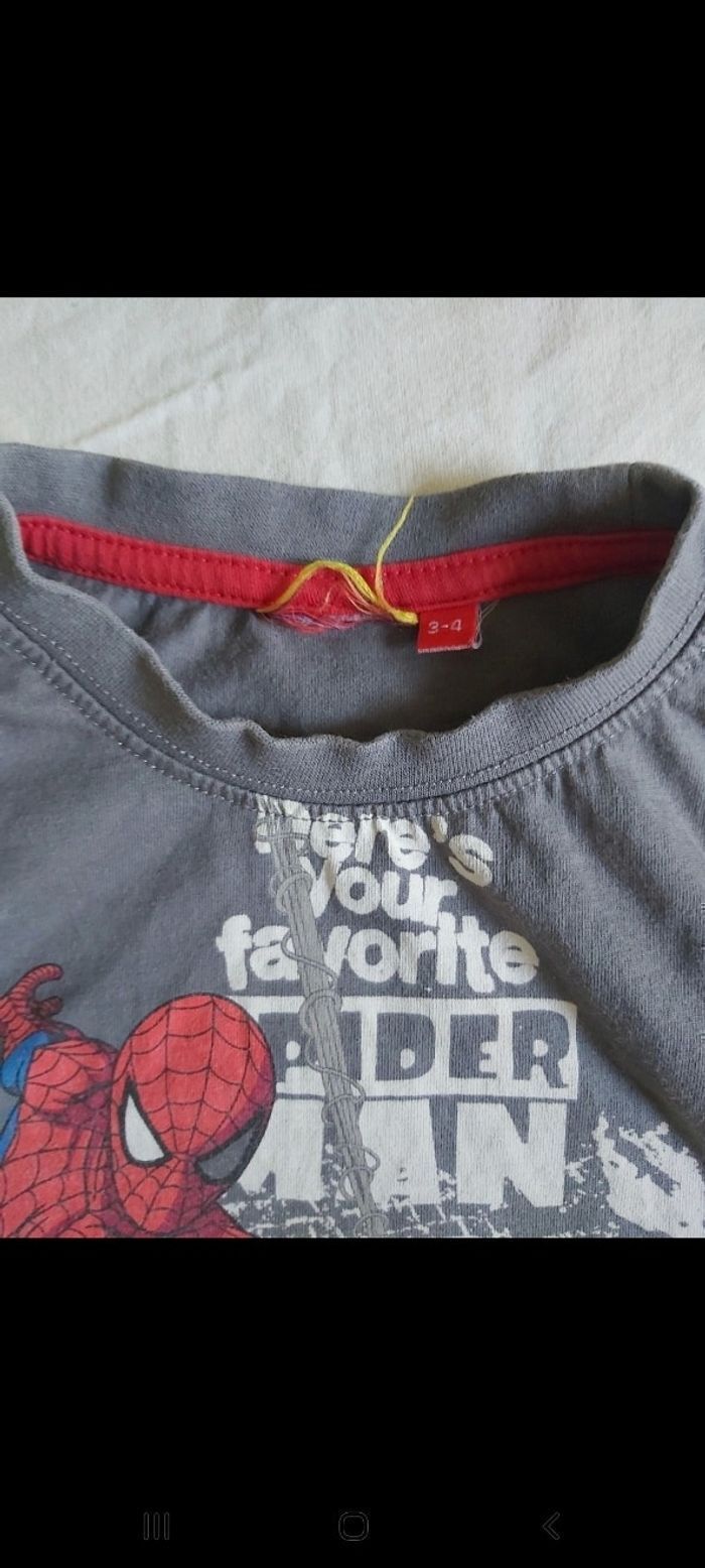 Débardeur Spiderman 3 ans 4 ans - photo numéro 2