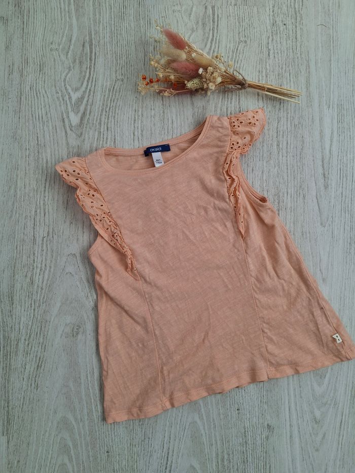 Joli tee shirt Okaïdi fille 6 ans - photo numéro 2