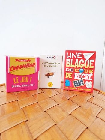 Lot de jeux de société humour blague multi joueurs