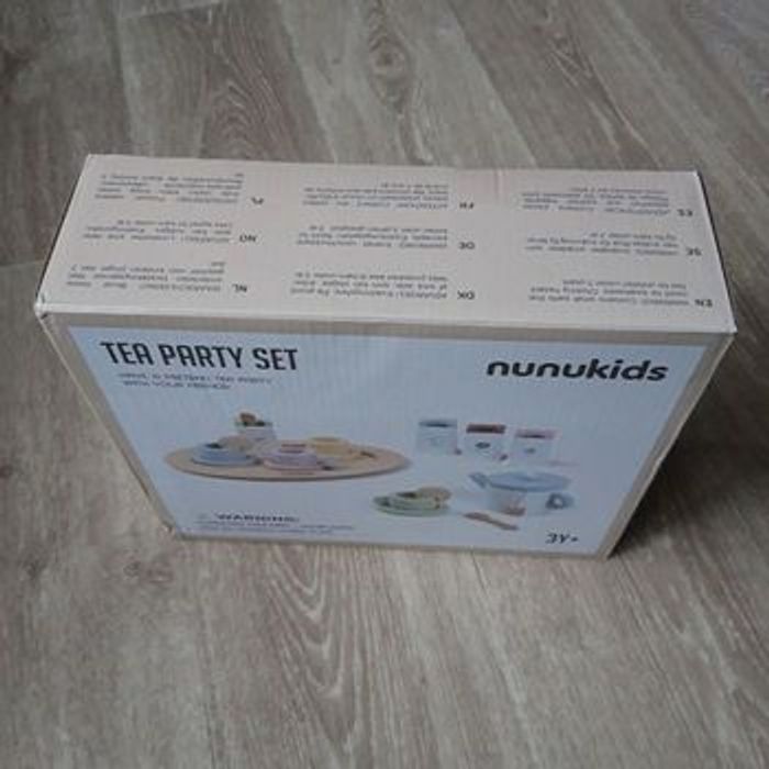 Jouet en bois service à thé Nunukids NEUF - photo numéro 3