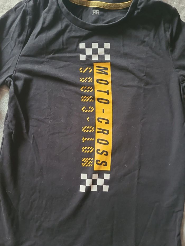 Tees shirt manches longues la redoute 10 ans - photo numéro 2
