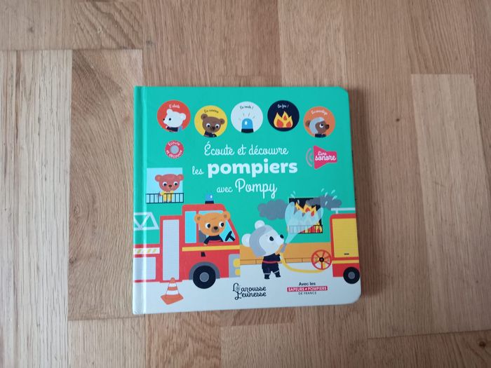 Ecoute et découvre les pompiers Le livre ne s'allume pas