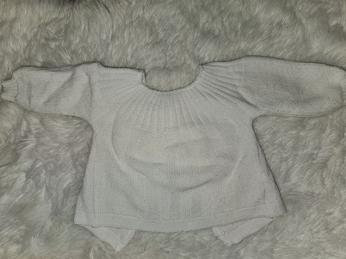 Brassière bébé fille blanche - photo numéro 3