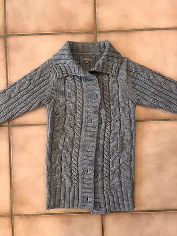 Gilet en laine in extenso taille 6 ans
