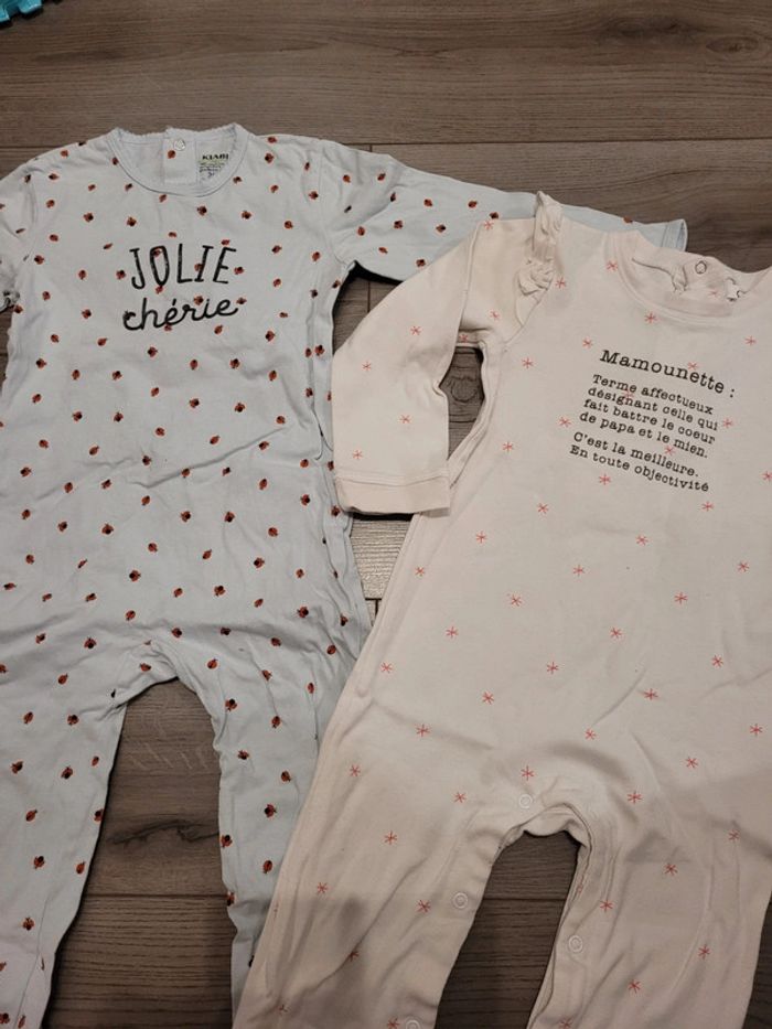Pyjamas 1 pièce coton 3 ans - photo numéro 3