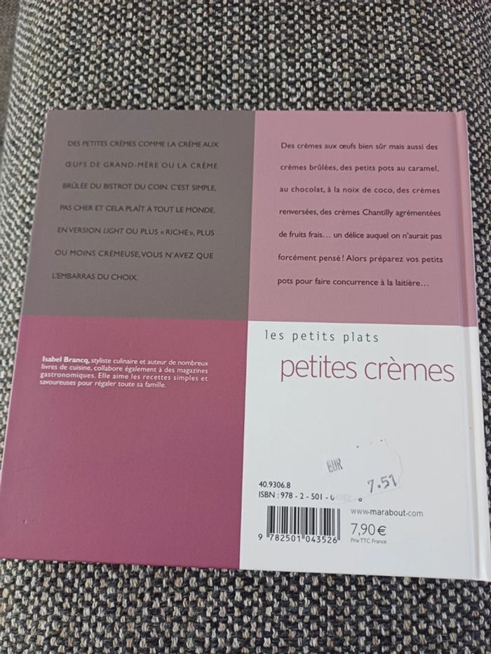 Livre petites crèmes - photo numéro 2