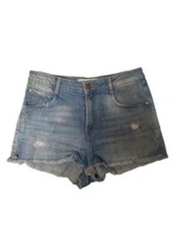 Short en jeans bleu basique - Zara - Taille 38