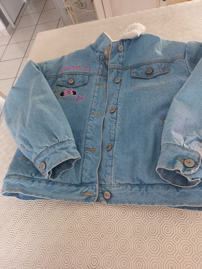 Veste en jean 12 ans minnie kiabi - photo numéro 9