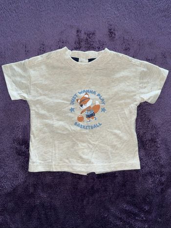 T-shirt bébé garçon taille 3 mois marque KIABI