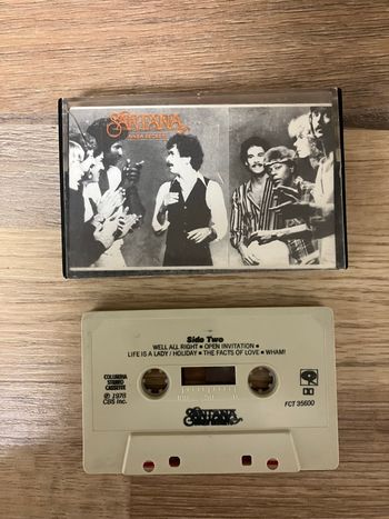Cassette audio-Santana-Inner secrets