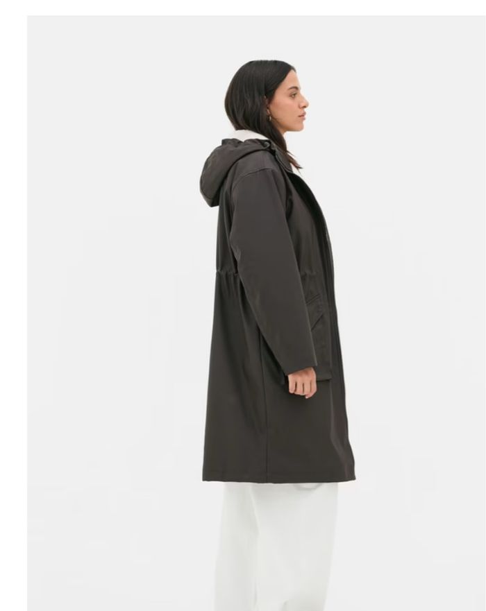 Veste longue  a doublure effet mouton retourner - photo numéro 3