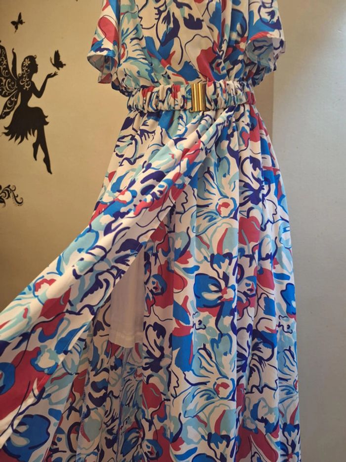 Robe longue fleurie - photo numéro 3