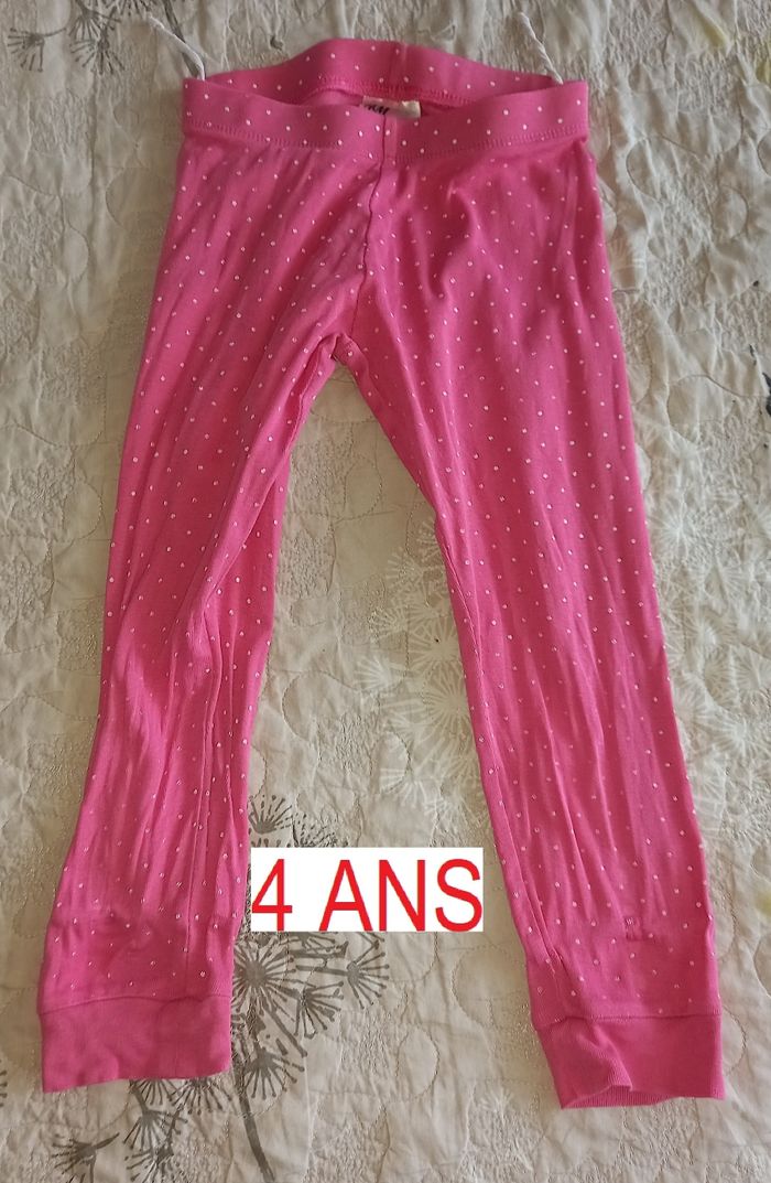 Legging h et m 4 ans