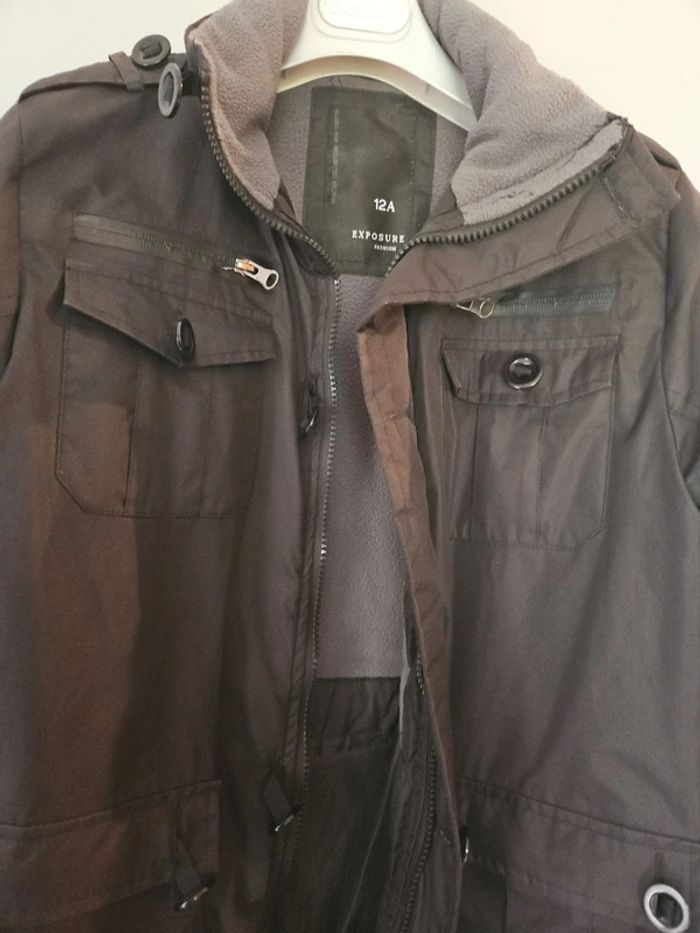 Parka doublé polaire 12 ans - photo numéro 5