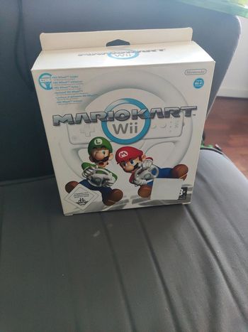 Mario kart nintendo wii avec volant