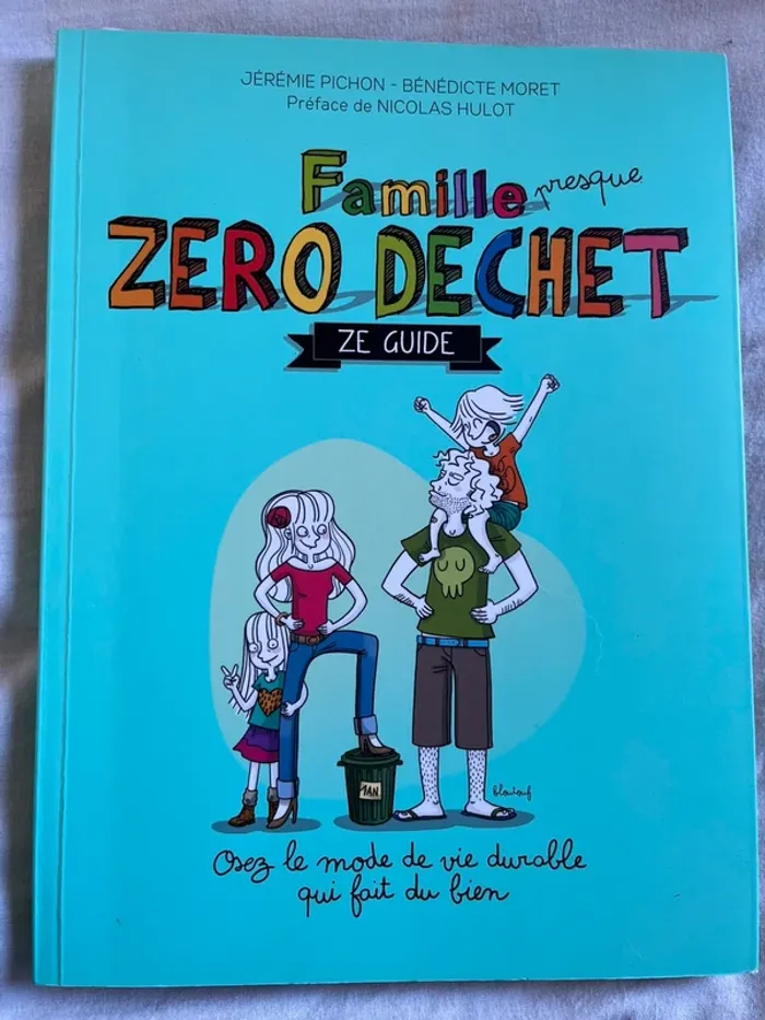 Livre : Famille zéro dechet Zéro guide