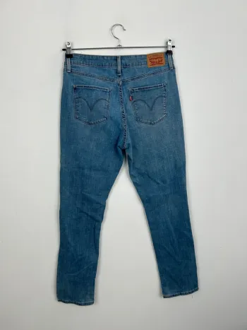 Jean Levi's Femme Bleu W31 L30 | Classic Mid Rise Skinny | Taille FR40 | Très Bon État NJ465