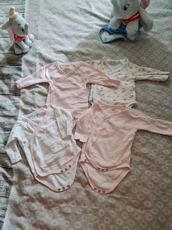 Lots de 4 bodies manche longues