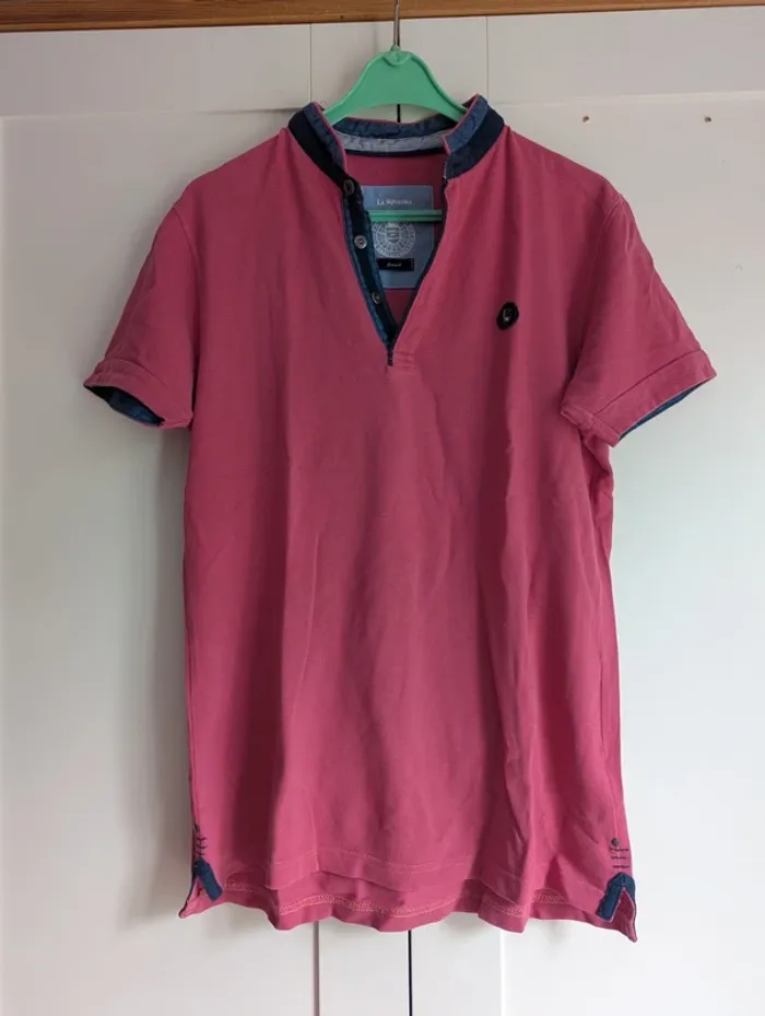 Polo rose La Squadra