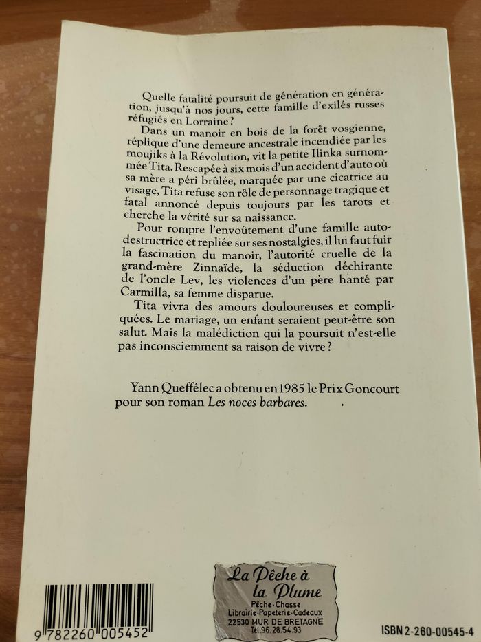 Livre : la femme sous l'horizon - Yann Queffélec - photo numéro 2